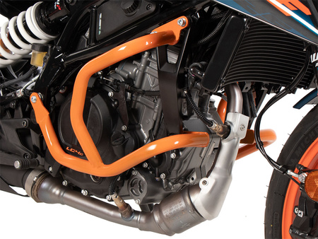 Engine protection bar - orange for KTM 125 Duke (2024-)
