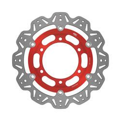 EBC Tarcza hamulcowa motocyklowa VR640RED VEE, czerwona
