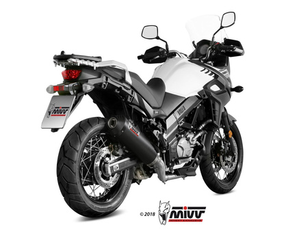 Mivv Układ wydechowy OVAL CARBON with carbon cap SUZUKI V-STROM 650 2017-2024