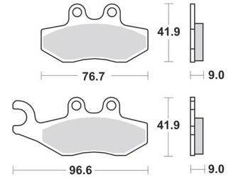 KLOCKI HAMULCOWE SBS 177 MS
