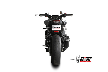 MIVV Układ Wydechowy GP PRO Inox Nero Yamaha MT-09 2024-2026