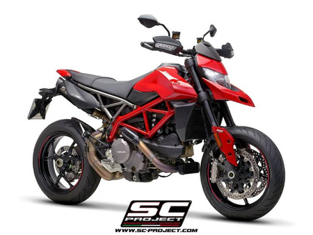 SC-Project tłumik końcowy S1 matt black tytan Ducati Hypermotard 950 - RVE - SP (2021 – 2024)