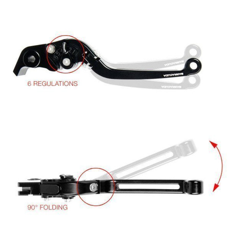 Barracuda Suzuki Zestaw Dźwigni