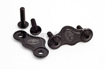 Zaślepki lusterek EVOTECH RC Aprilia czarne