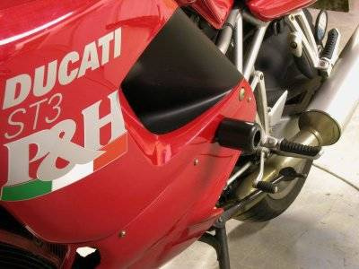 CRASHPADY CLASSIC RG RACING DUCATI ST3 BLACK