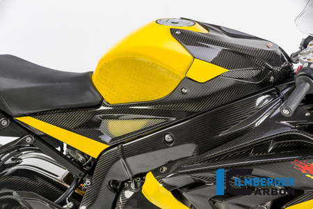 Panel boczny zbiornika (prawy) karbonowy - BMW S 1000 RR Racing (2015-2016) ILMBERGER SDR.359.S1R15.K