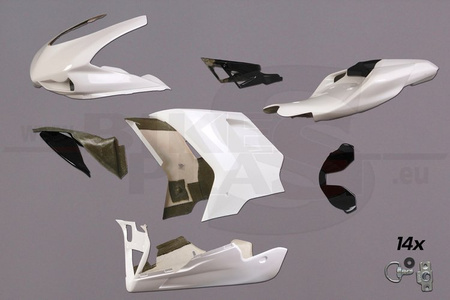 Komplet owiewek torowych Bikes Plast Ducati 848 1098 1198