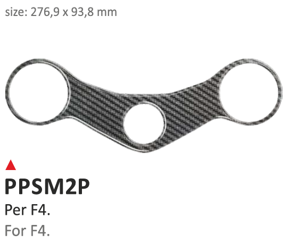 ONEDESIGN Naklejka na półkę kierownicy MV AUGUSTA F4