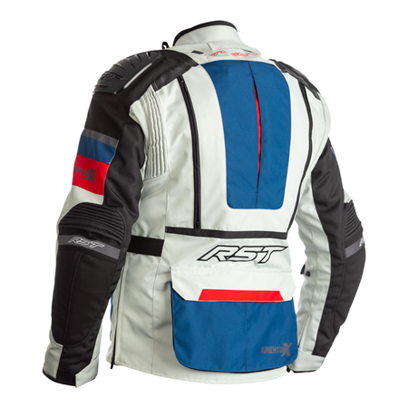 Motocyklowa Kurtka Tekstylna RST Pro Series Adventure-X CE Ice/Blue/Red/Black  (2409)