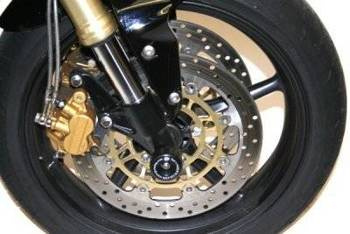SLIDERY PRZEDNIEGO ZAWIESZENIA TRIUMPH STREET TRIPLE 07 & 675 DAYTONA 06- R&G