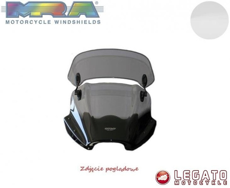 MRA Szyba motocyklowa BMW R 1200 GS, R 12, -2012, forma XCTM, bezbarwna