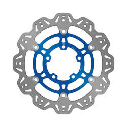 EBC Tarcza hamulcowa motocyklowa VR842BLU VEE, niebieska