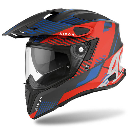 Kask Airoh Commander Boost Red/Blue Matt