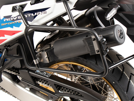 Sidecarrier permanent mounted black for Honda CRF 1100L Africa Twin Adventure Sports (2024-)