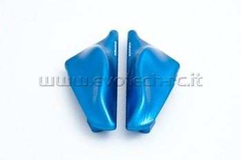 Zaślepki lusterek EVOTECH RC Ducati niebieskie