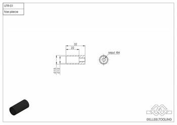 GILLES ZAKOŃCZENIE DŹWIGNI SREBRNE