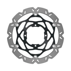 EBC Tarcza hamulcowa motocyklowa SMX6213 Supermoto, 320mm, konturowa, Carbon Look
