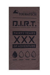 Wielofunkcyjny komin "Enduro Frenzy", brązowy