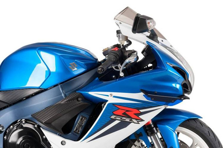 Boczne spoilery dociskowe do Suzuki GSX-R600 / 750 11-16 Niebieski (A) 3163A