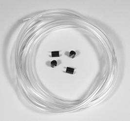 MRA Uszczelka szyby bezbarwna 2m i 6 tulej