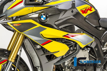 Osłona chłodnicy z uchwytem na plakietkę (lewa strona) - BMW S 1000 XR 2015-2019 ILMBERGER WAL.005.S10XR.K