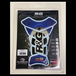 TANK PAD RG RACING FACTORY CARBON YAMAHA BLUE