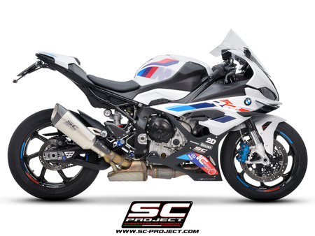 SC-Project tłumik końcowy SC1-R Titanium z siatką BMW S 1000RR (2023-2024)