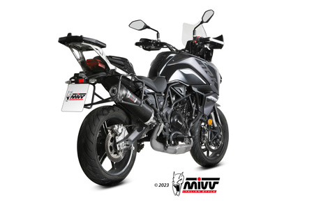 Mivv Tłumik końcowy OVAL CARBON WITH CARBON CAP BENELLI TRK 702 / X 2023-2025