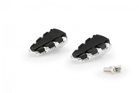 Podnóżki PUIG Trail 2.0 (wymagają adapterów) Srebrny (P) 20853P