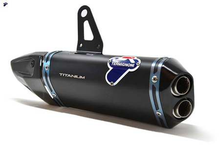 Termignoni Tłumiki końcowe Black Titanium Low Ducati Streetfighter 2020-2024