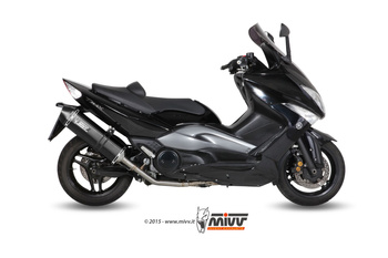 Mivv Układ wydechowy SPEED EDGE BLACK stal nierdzewna YAMAHA T-MAX 500 2008-2011