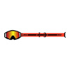 GOGLE IMX SAND BLACK MATT/ORANGE - SZYBA ORANGE IRIDIUM + CLEAR (2 SZYBY W ZESTAWIE)