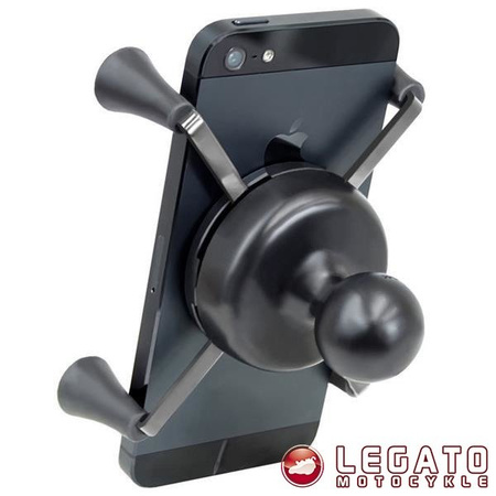 Uchwyt X-Grip™ do przenośnych urządzeń np. smartfon lub nawigacja samochodowa z klamrą zaciskową RAM Tough-Claw™