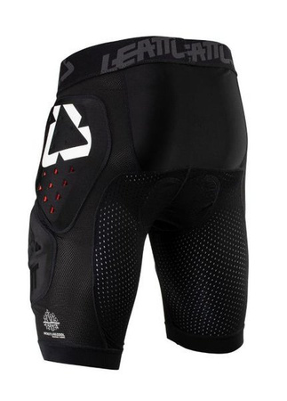 LEATT SPODENKI Z OCHRANIACZAMI IMPACT SHORTS 3DF 4.0 BLACK KOLOR CZARNY 