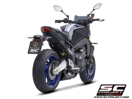 SC-Project układ wydechowy STR-1 Matt Black Yamaha MT-09 (2021 – 2023)
