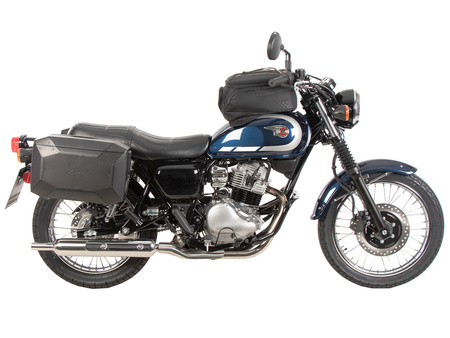 C-Bow sidecarrier chrome for Kawasaki W230 / Meguro S1 (2025-)