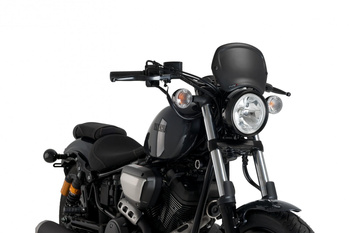 Owiewka PUIG Retroplate do Yamaha XV950 / R 14-20 Czarny mat (J) 3812J