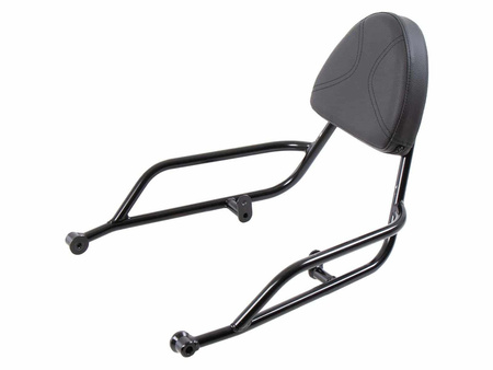 Sissybar without rearrack black for Moto Guzzi V7 Special (2025-)