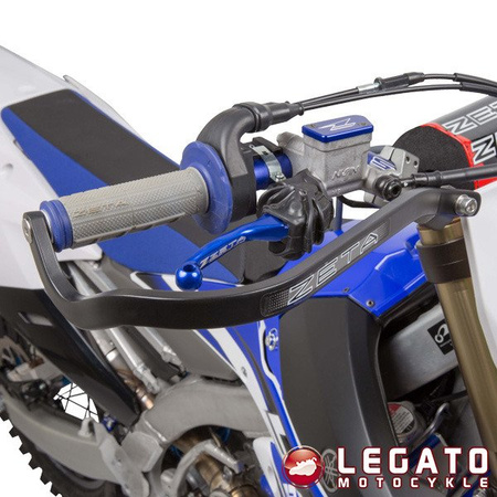 ZETA Handbary osłony dłoni czarne U-CLAMP KTM BETA