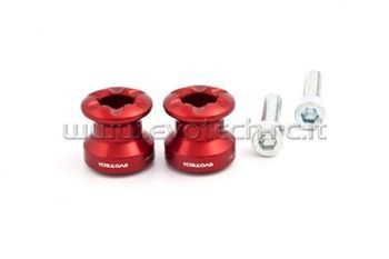 Rolki wahacza pod podnośnik marki EVOTECH RC czerwone M6