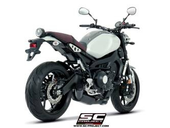 SC-Project układ wydechowy Conic 70s Matt Black Yamaha XSR 900 (2016 – 2020)