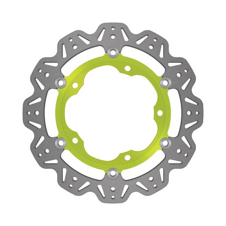 EBC Tarcza hamulcowa motocyklowa VR4174GRN VEE, zielona