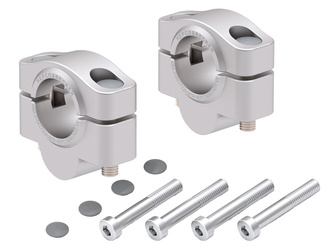 Handlebar Riser for KTM 1050 Adventure (2015-2016), 20mm - silver