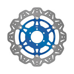 EBC Tarcza hamulcowa motocyklowa VR626BLU VEE, niebieska