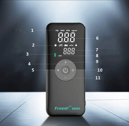 Přenosný kompresor FreedConn T3106-1S