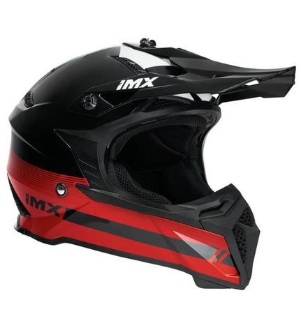 KASK IMX FMX-02 BLACK/RED/WHITE GLOSS