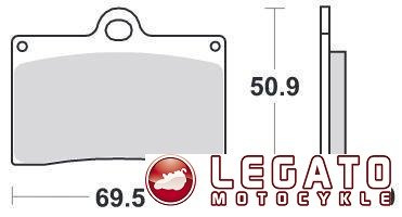 KLOCKI HAMULCOWE SBS 566 H.CT