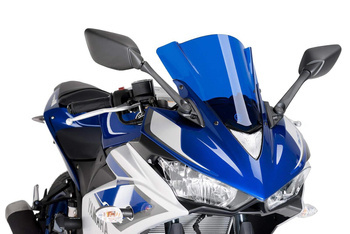 Szyba sportowa PUIG do Yamaha YZF R3 15-18 Niebieski (A) 7649A