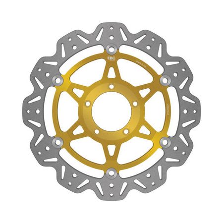 EBC Tarcza hamulcowa motocyklowa VR622GLD VEE, złota