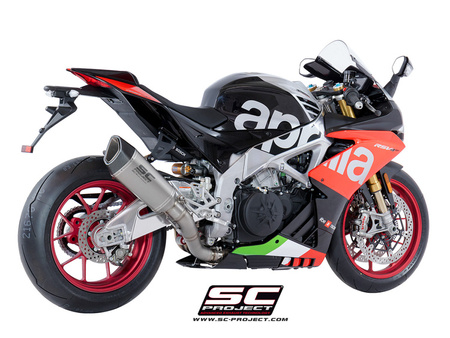 SC-Project tłumik końcowy SC1-R Titanium Aprilia RSV4 2017